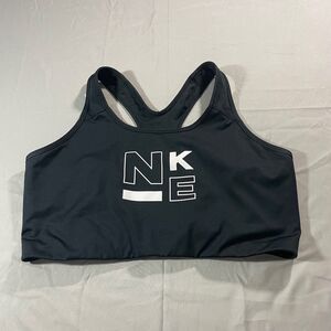 Nike Sports Bra Dri-Fit Graphic Logo Womens Size Plus 2X
